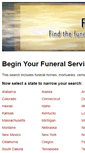 Mobile Screenshot of funeralservicesearch.com